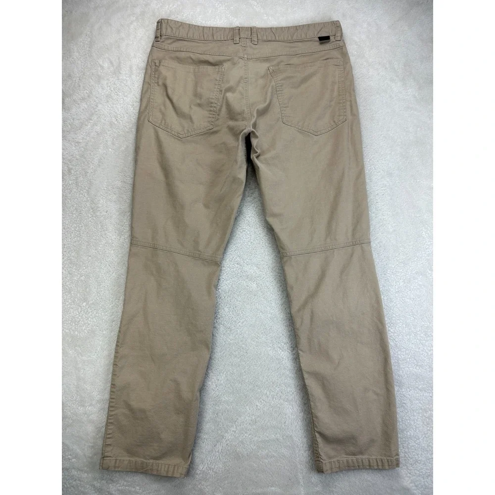 The North Face Chino Pants Mens 36 Beige Flat Front Breathable Casual Hiking